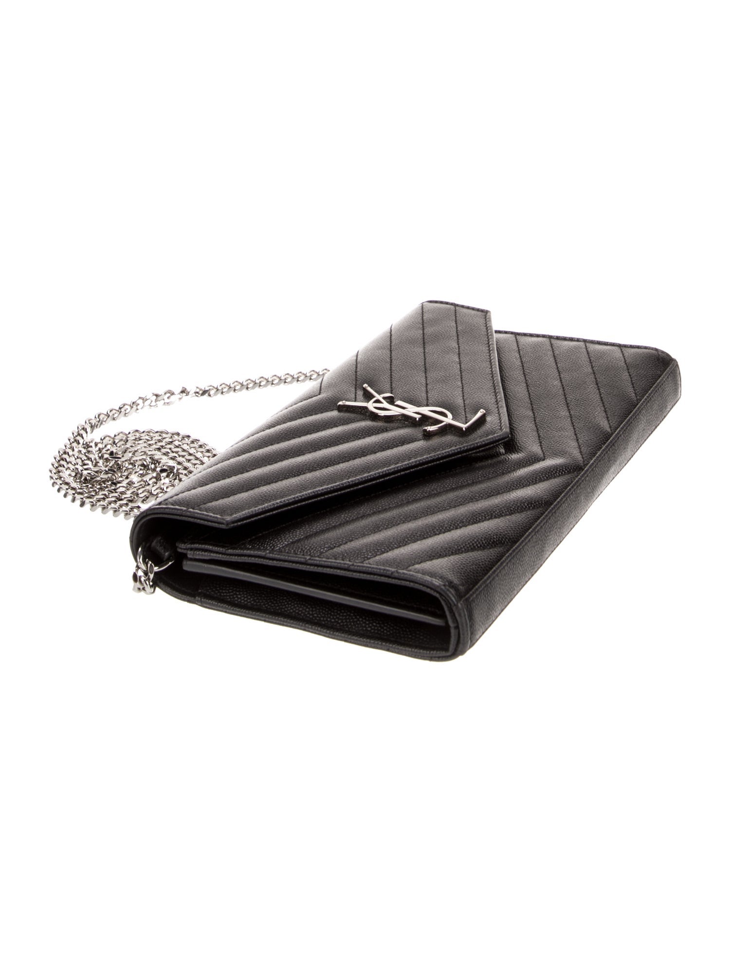 Saint Laurent Chevron Shoulder Bag